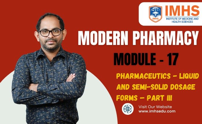 Modern Pharmacy Course – PHARMACY COURSE (SLMC Registration) – Module 17