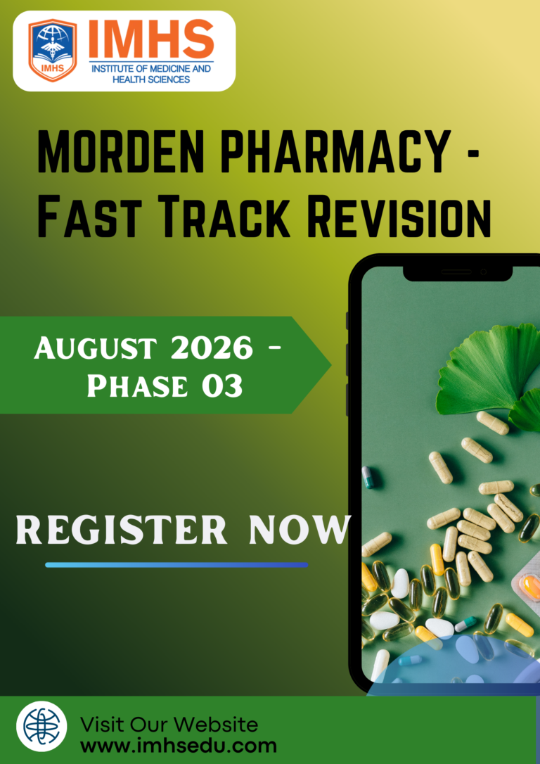 FAST TRACK REVISINON – August 2026 Phase 03