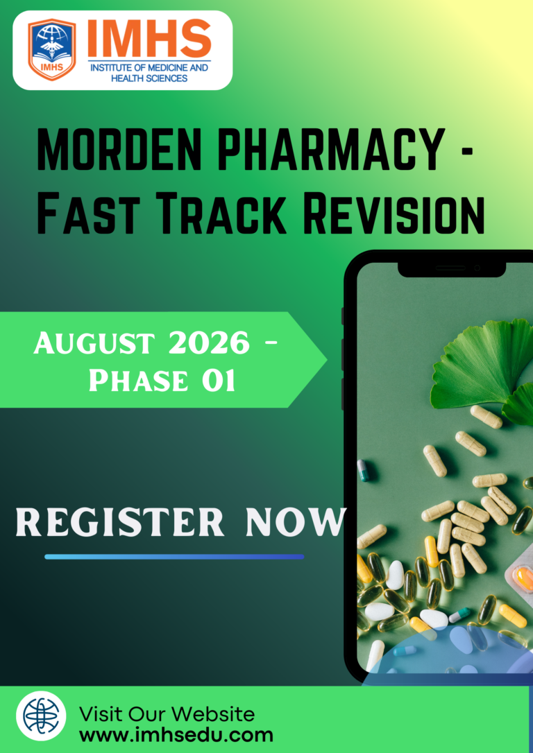 FAST TRACK REVISINON – August 2026 Phase 01